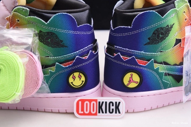Bmlin X BALVIN AIR DC3481-900 JORDAN 1 HIGH OG J 0803